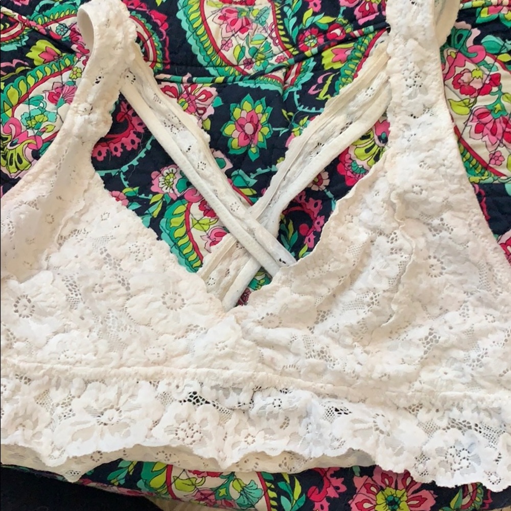 White aerie brallette